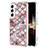 Silicone Candy Rubber Gel Fashionable Pattern Soft Case Cover Y10B for Samsung Galaxy S24 5G