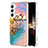 Silicone Candy Rubber Gel Fashionable Pattern Soft Case Cover Y10B for Samsung Galaxy S24 5G