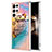 Silicone Candy Rubber Gel Fashionable Pattern Soft Case Cover Y10B for Samsung Galaxy S24 Ultra 5G