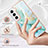 Silicone Candy Rubber Gel Fashionable Pattern Soft Case Cover Y11B for Samsung Galaxy S21 FE 5G