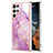 Silicone Candy Rubber Gel Fashionable Pattern Soft Case Cover Y11B for Samsung Galaxy S22 Ultra 5G