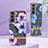 Silicone Candy Rubber Gel Fashionable Pattern Soft Case Cover Y12B for Samsung Galaxy S21 FE 5G