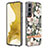 Silicone Candy Rubber Gel Fashionable Pattern Soft Case Cover Y12B for Samsung Galaxy S21 FE 5G White