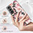 Silicone Candy Rubber Gel Fashionable Pattern Soft Case Cover Y12B for Samsung Galaxy S22 5G