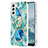 Silicone Candy Rubber Gel Fashionable Pattern Soft Case Cover Y13B for Samsung Galaxy S21 FE 5G