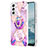 Silicone Candy Rubber Gel Fashionable Pattern Soft Case Cover Y13B for Samsung Galaxy S21 FE 5G