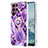 Silicone Candy Rubber Gel Fashionable Pattern Soft Case Cover Y13B for Samsung Galaxy S21 Ultra 5G