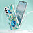 Silicone Candy Rubber Gel Fashionable Pattern Soft Case Cover Y13B for Samsung Galaxy S22 5G