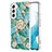 Silicone Candy Rubber Gel Fashionable Pattern Soft Case Cover Y14B for Samsung Galaxy S21 FE 5G