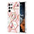 Silicone Candy Rubber Gel Fashionable Pattern Soft Case Cover Y14B for Samsung Galaxy S22 Ultra 5G