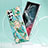 Silicone Candy Rubber Gel Fashionable Pattern Soft Case Cover Y14B for Samsung Galaxy S22 Ultra 5G