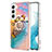 Silicone Candy Rubber Gel Fashionable Pattern Soft Case Cover Y15B for Samsung Galaxy S21 FE 5G Colorful
