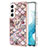 Silicone Candy Rubber Gel Fashionable Pattern Soft Case Cover Y15B for Samsung Galaxy S21 Plus 5G