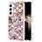 Silicone Candy Rubber Gel Fashionable Pattern Soft Case Cover Y15B for Samsung Galaxy S24 5G