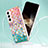 Silicone Candy Rubber Gel Fashionable Pattern Soft Case Cover Y15B for Samsung Galaxy S24 5G