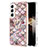 Silicone Candy Rubber Gel Fashionable Pattern Soft Case Cover Y15B for Samsung Galaxy S24 Plus 5G