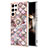 Silicone Candy Rubber Gel Fashionable Pattern Soft Case Cover Y15B for Samsung Galaxy S24 Ultra 5G