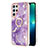 Silicone Candy Rubber Gel Fashionable Pattern Soft Case Cover Y16B for Samsung Galaxy S21 Ultra 5G