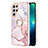 Silicone Candy Rubber Gel Fashionable Pattern Soft Case Cover Y16B for Samsung Galaxy S21 Ultra 5G