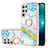 Silicone Candy Rubber Gel Fashionable Pattern Soft Case Cover Y16B for Samsung Galaxy S21 Ultra 5G Mixed