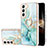 Silicone Candy Rubber Gel Fashionable Pattern Soft Case Cover Y16B for Samsung Galaxy S24 5G