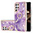 Silicone Candy Rubber Gel Fashionable Pattern Soft Case Cover Y16B for Samsung Galaxy S24 Ultra 5G