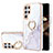 Silicone Candy Rubber Gel Fashionable Pattern Soft Case Cover Y16B for Samsung Galaxy S24 Ultra 5G