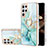 Silicone Candy Rubber Gel Fashionable Pattern Soft Case Cover Y16B for Samsung Galaxy S24 Ultra 5G