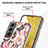 Silicone Candy Rubber Gel Fashionable Pattern Soft Case Cover Y17B for Samsung Galaxy S21 5G