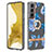 Silicone Candy Rubber Gel Fashionable Pattern Soft Case Cover Y17B for Samsung Galaxy S21 FE 5G