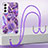 Silicone Candy Rubber Gel Fashionable Pattern Soft Case Cover Y18B for Samsung Galaxy S21 FE 5G