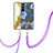 Silicone Candy Rubber Gel Fashionable Pattern Soft Case Cover Y22B for Samsung Galaxy S21 5G Blue