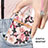 Silicone Candy Rubber Gel Fashionable Pattern Soft Case Cover Y22B for Samsung Galaxy S22 Ultra 5G