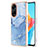 Silicone Candy Rubber Gel Fashionable Pattern Soft Case Cover YB1 for Oppo A98 5G