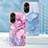 Silicone Candy Rubber Gel Fashionable Pattern Soft Case Cover YB1 for Oppo A98 5G