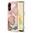 Silicone Candy Rubber Gel Fashionable Pattern Soft Case Cover YB1 for Oppo Reno8 T 4G