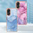 Silicone Candy Rubber Gel Fashionable Pattern Soft Case Cover YB1 for Oppo Reno8 T 4G