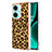 Silicone Candy Rubber Gel Fashionable Pattern Soft Case Cover YB2 for OnePlus Nord CE 3 5G Brown