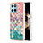 Silicone Candy Rubber Gel Fashionable Pattern Soft Case Cover YB3 for Huawei Honor X8b Colorful
