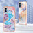 Silicone Candy Rubber Gel Fashionable Pattern Soft Case Cover YB3 for Motorola Moto E22