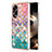 Silicone Candy Rubber Gel Fashionable Pattern Soft Case Cover YB3 for Oppo A18 Colorful