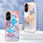 Silicone Candy Rubber Gel Fashionable Pattern Soft Case Cover YB3 for Oppo A98 5G