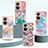 Silicone Candy Rubber Gel Fashionable Pattern Soft Case Cover YB3 for Oppo Reno10 5G