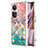 Silicone Candy Rubber Gel Fashionable Pattern Soft Case Cover YB3 for Oppo Reno10 5G Colorful