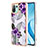 Silicone Candy Rubber Gel Fashionable Pattern Soft Case Cover YB3 for Xiaomi Mi 11 Lite 5G Purple