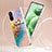 Silicone Candy Rubber Gel Fashionable Pattern Soft Case Cover YB3 for Xiaomi Poco C55