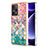 Silicone Candy Rubber Gel Fashionable Pattern Soft Case Cover YB3 for Xiaomi Poco F5 5G Colorful