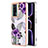 Silicone Candy Rubber Gel Fashionable Pattern Soft Case Cover YB3 for Xiaomi Redmi K60 5G Purple