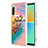 Silicone Candy Rubber Gel Fashionable Pattern Soft Case Cover YB4 for Sony Xperia 10 IV