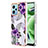 Silicone Candy Rubber Gel Fashionable Pattern Soft Case Cover YB4 for Xiaomi Poco X5 5G Purple